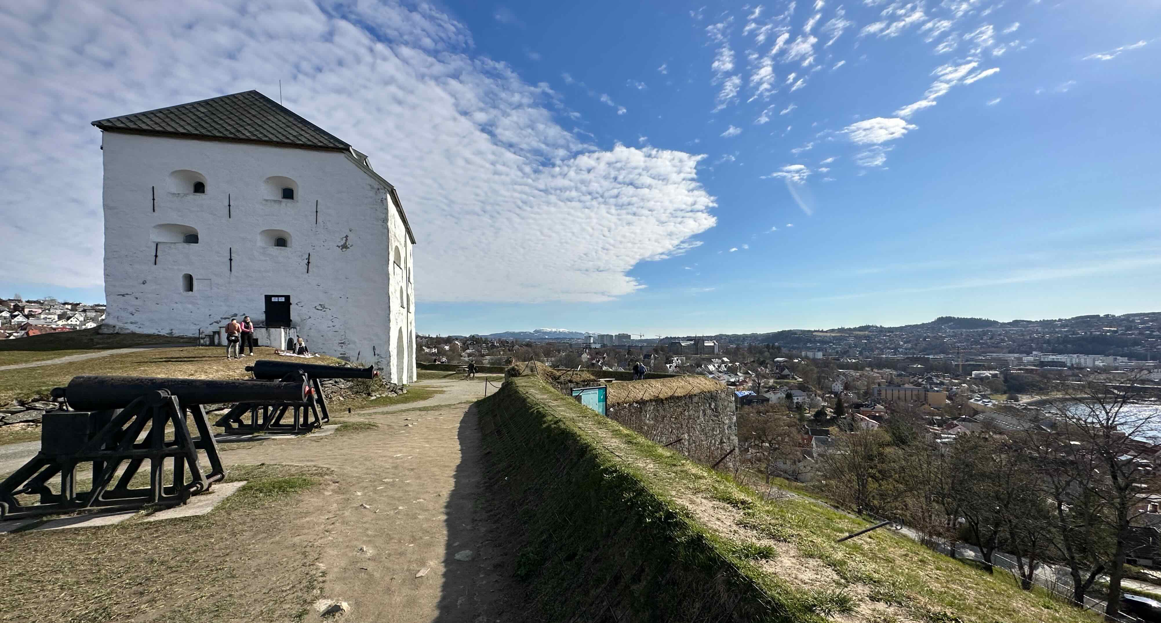 Auf der Kristiansten-Festung