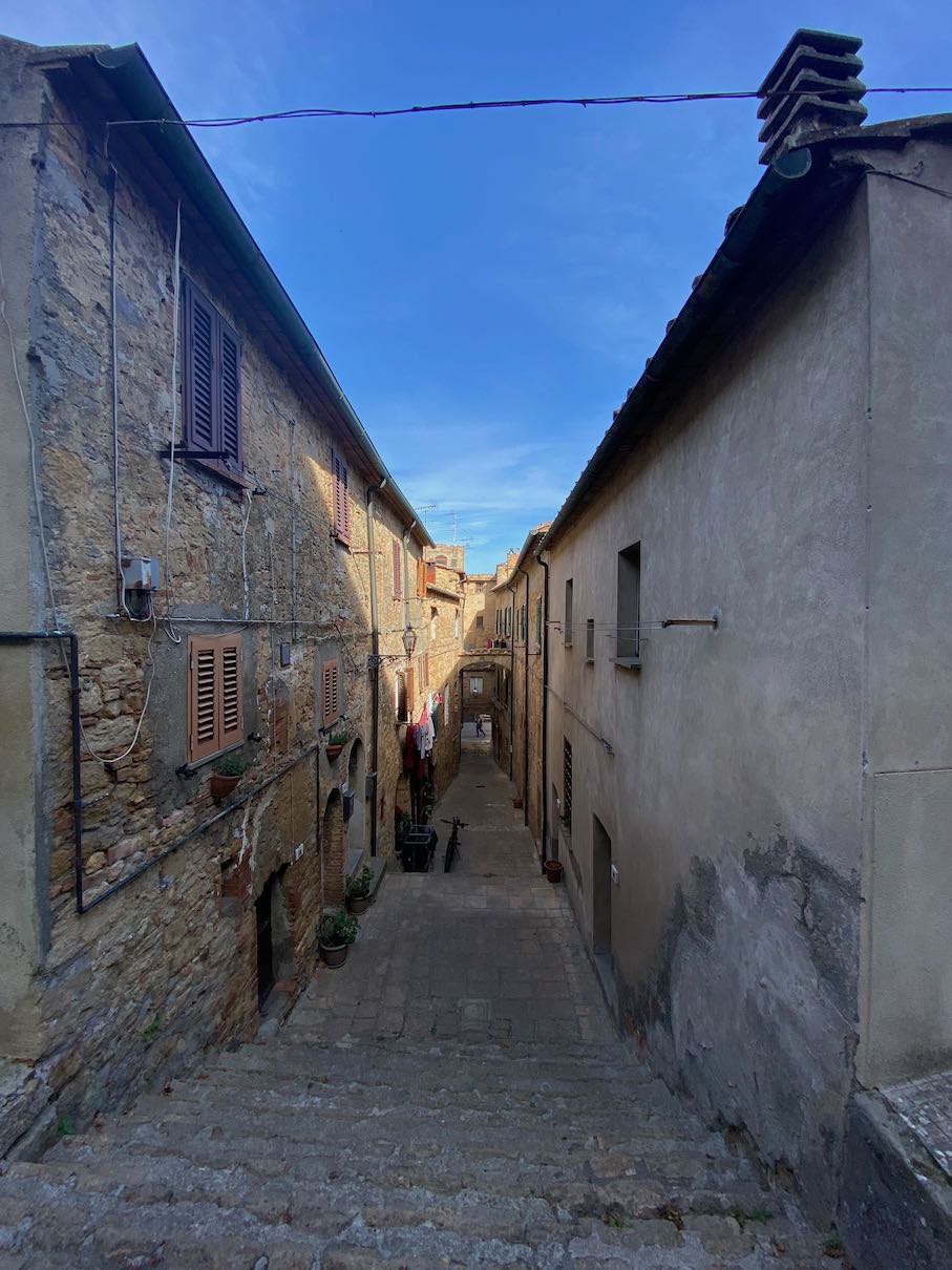 Straße in Volterra